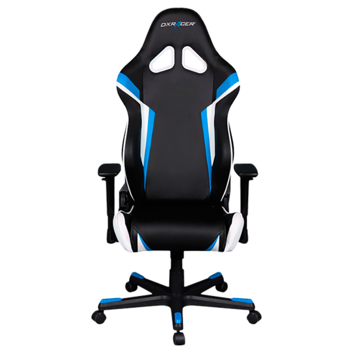 Кресло геймерское DXRACER Racing Black/Blue/White (OH/RW288/NBW)