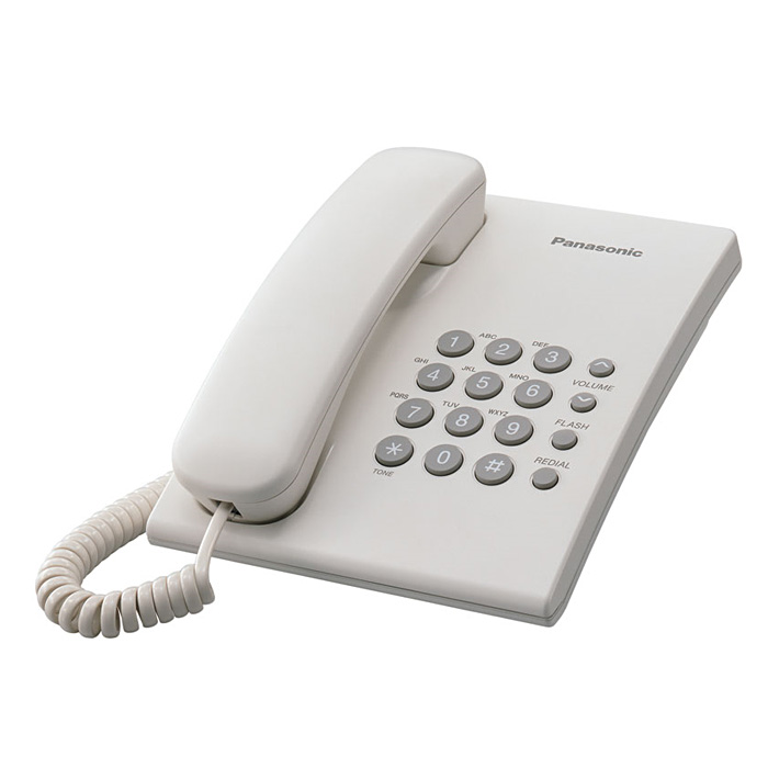 Провідний телефон PANASONIC KX-TS2350 White