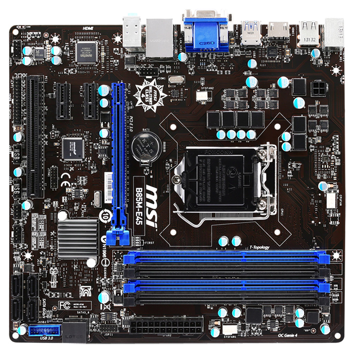 Материнська плата MSI B85M-E45