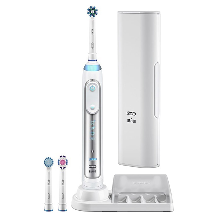 Електрична зубна щітка BRAUN ORAL-B Genius 8000 D701.535.5XC White (80297764)
