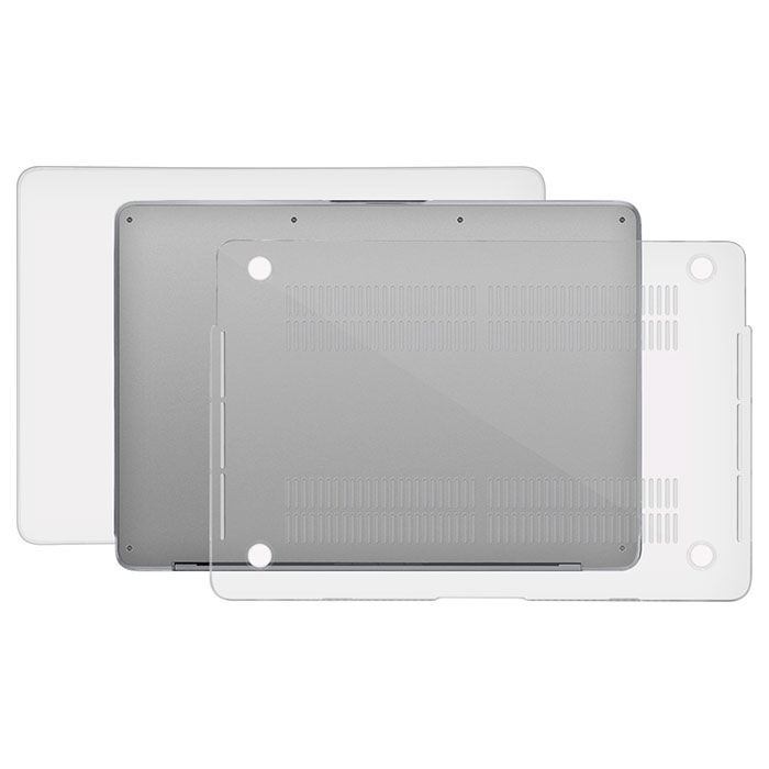 Чохол-накладка для ноутбука 15" MACALLY Pro Shell для 15" MacBook Pro (2016) with Retina Clear (PROSHELLTB15-C)