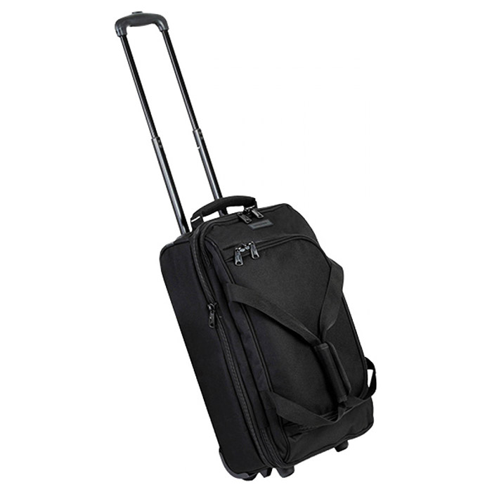 Дорожня сумка на колесах MEMBERS Expandable Wheelbag S Black (TT-0029-BL)
