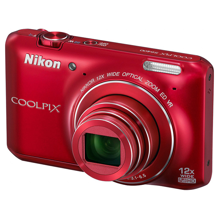 Фотоапарат NIKON Coolpix S6400 Red