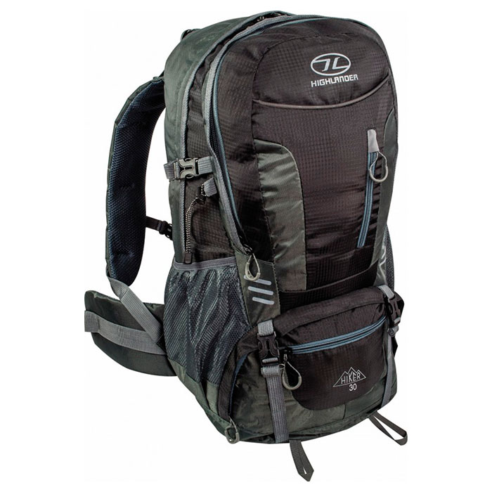 Туристический рюкзак HIGHLANDER Hiker 30 Black (RUC234-BK)