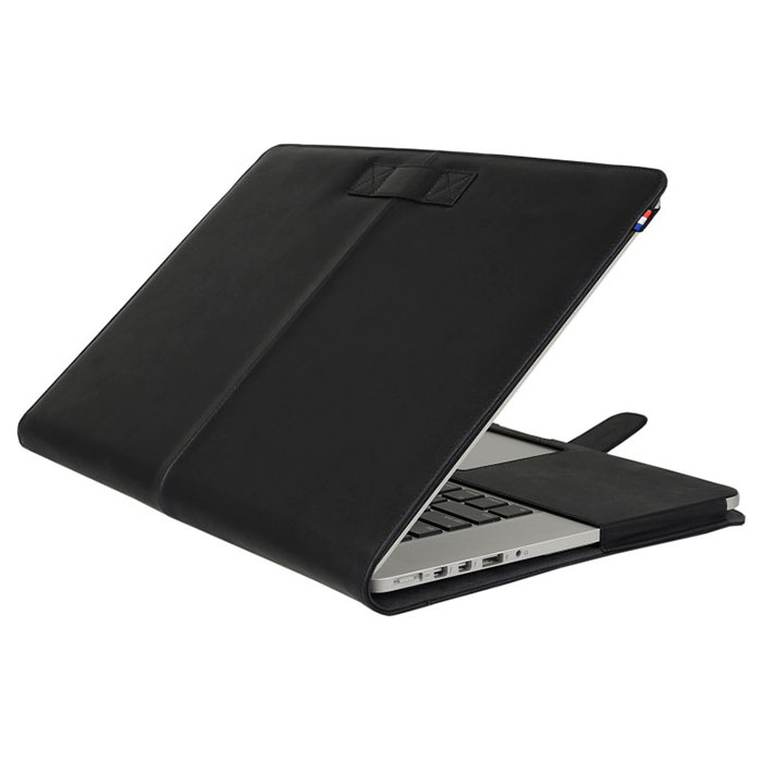 Чохол для ноутбука 15" DECODED Leather Slim Cover для MacBook Pro 15" Retina Black (D4MPR15SC1BK)