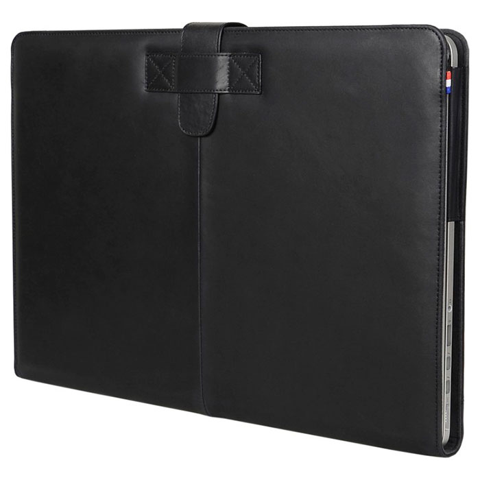 Чохол для ноутбука 15" DECODED Leather Slim Cover для MacBook Pro 15" Retina Black (D4MPR15SC1BK)