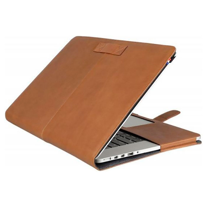 Чохол для ноутбука 15" DECODED Leather Slim Cover для MacBook Pro 15" Retina Light Brown (D4MPR15SC1BN)