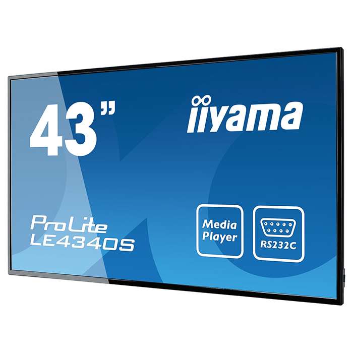 Информационный дисплей 43" IIYAMA ProLite LE4340S-B1