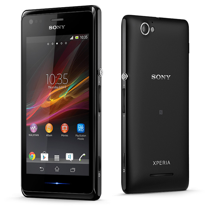 Смартфон SONY Xperia M C1905 Black