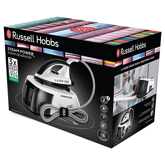 Праска з парогенератором RUSSELL HOBBS Steam Power Black (24420-56)