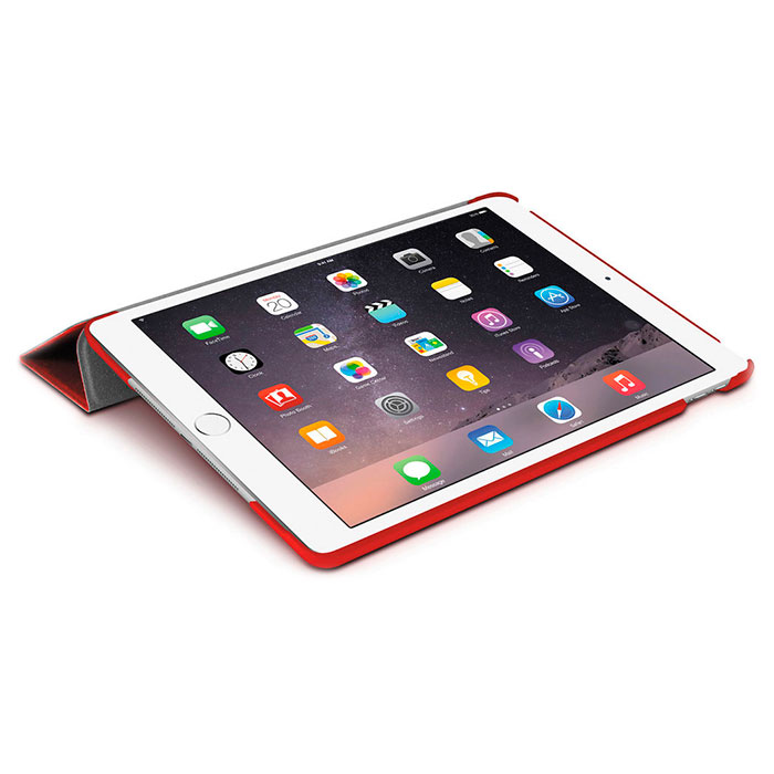 Обложка для планшета MACALLY Protective Case and Stand Red для iPad Air 2 2014 (BSTANDPA2-R)