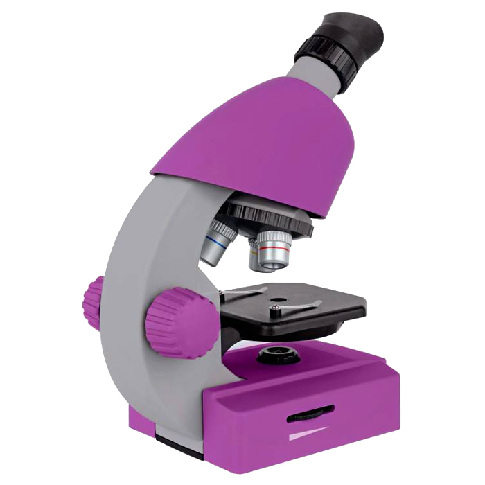 Микроскоп BRESSER Junior 40-640x Purple (8851300GSF000)