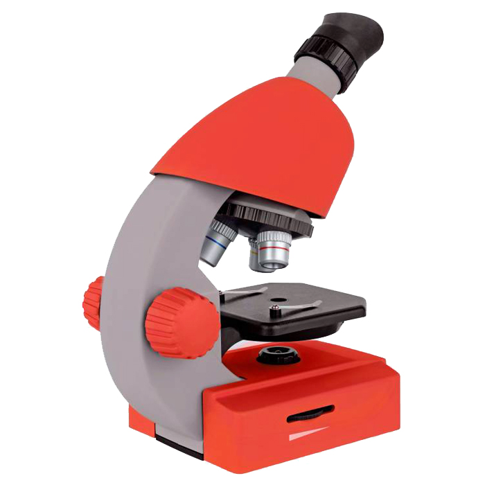 Микроскоп BRESSER Junior 40-640x Red (8851300E8G000)