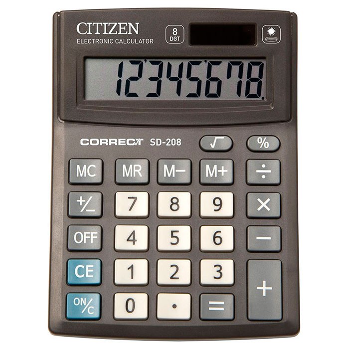 Калькулятор CITIZEN SD-208
