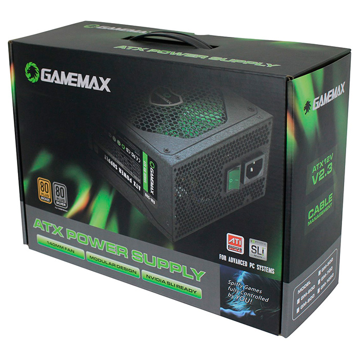 Блок живлення 600W GAMEMAX GM-600 White