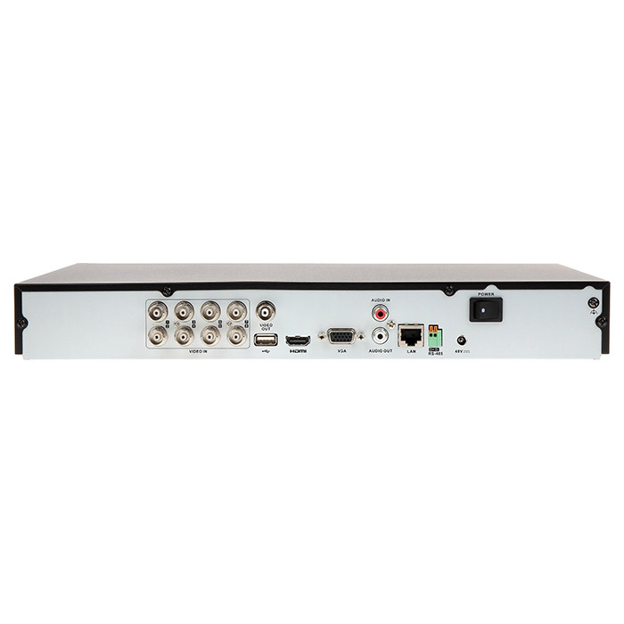 Видеорегистратор пентабридный 8-канальный HIKVISION DS-7208HQHI-K2/P