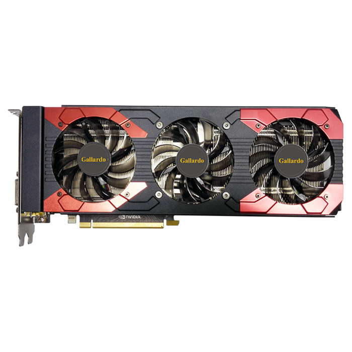 Відеокарта MANLI GeForce GTX 1080 8GB GDDR5X 256-bit Gallardo (M-NGTX1080G/5RGHDPPP-F378G)