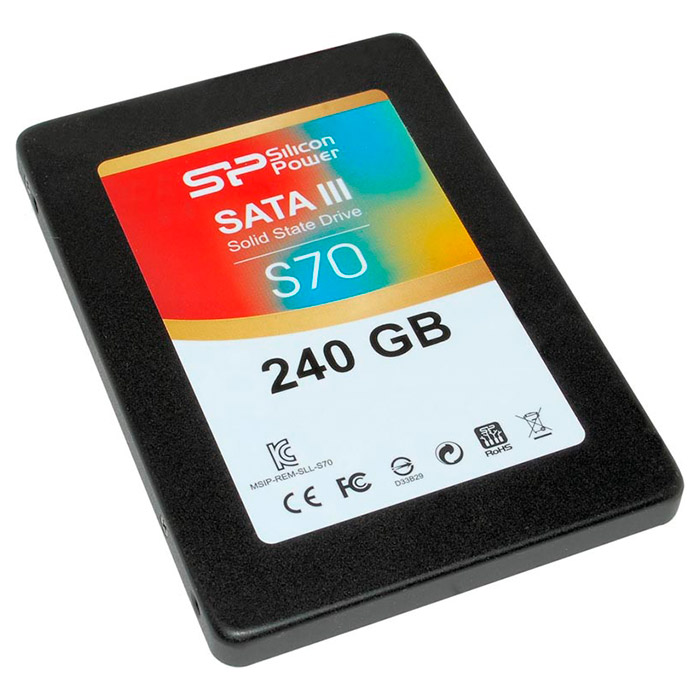 SSD диск SILICON POWER S70 240GB 2.5" SATA (SP240GBSS3S70S25)