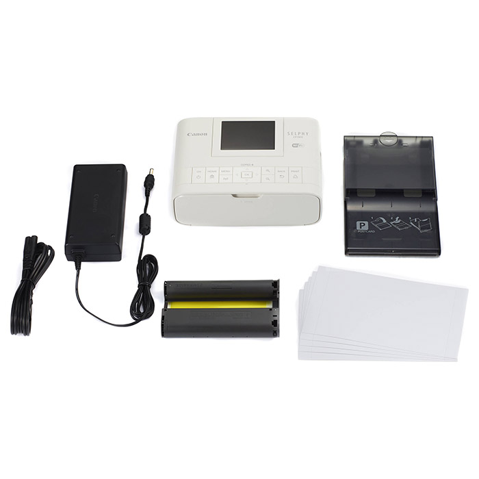 Мобильный фотопринтер CANON SELPHY CP1300 White (2235C011)