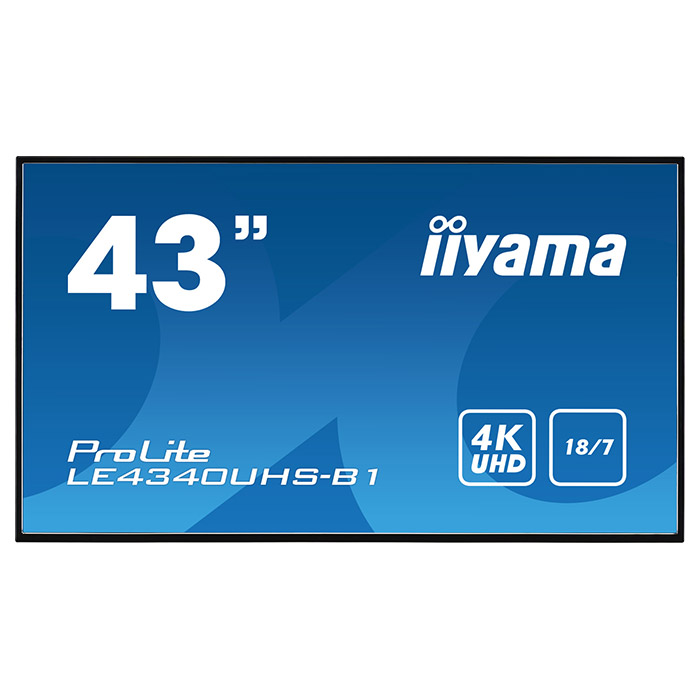 Информационный дисплей 43" IIYAMA ProLite LE4340UHS-B1