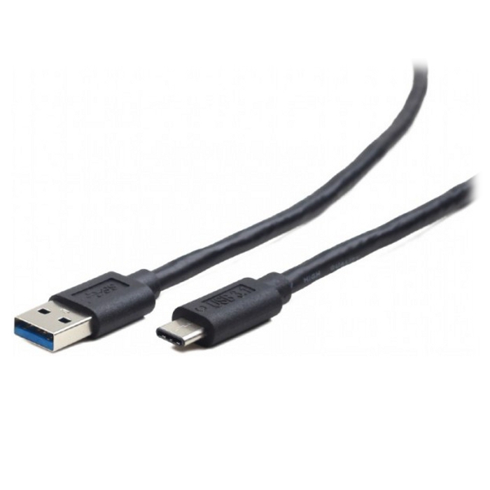 Кабель CABLEXPERT USB3.0 AM/CM Black 0.1м (CCP-USB3-AMCM-0.1M)