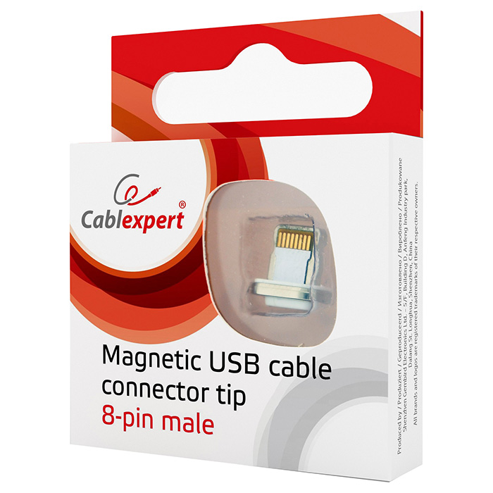 Конектор магнітний CABLEXPERT Magnet Lightning (CC-USB2-AMLM-8P)