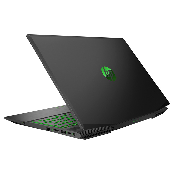 Ноутбук HP Pavilion Gaming 15-cx0035ur Shadow Black/Acid Green (4PM31EA)