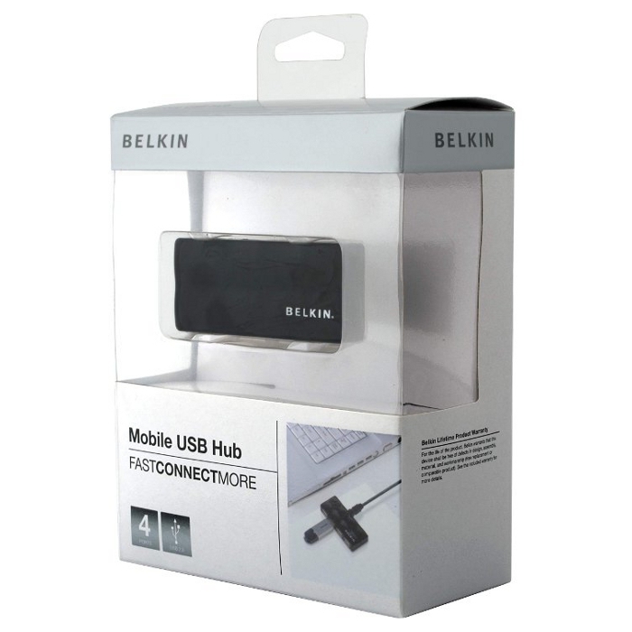 USB хаб BELKIN Mobile (F5U404CWBLK)