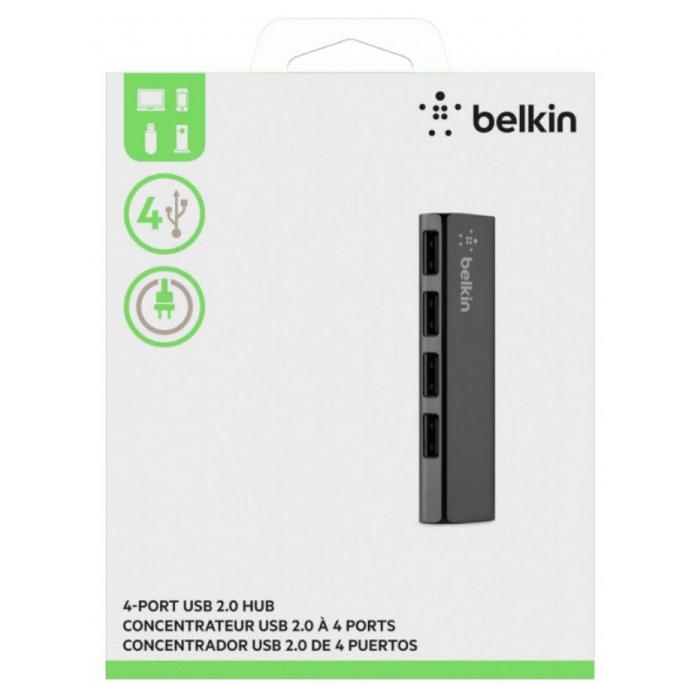 USB хаб BELKIN Ultra-Slim Desktop (F4U040CW)