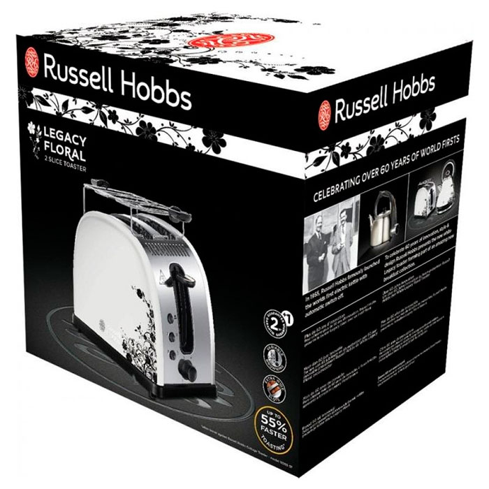 Тостер RUSSELL HOBBS 21973-56 Legacy Floral