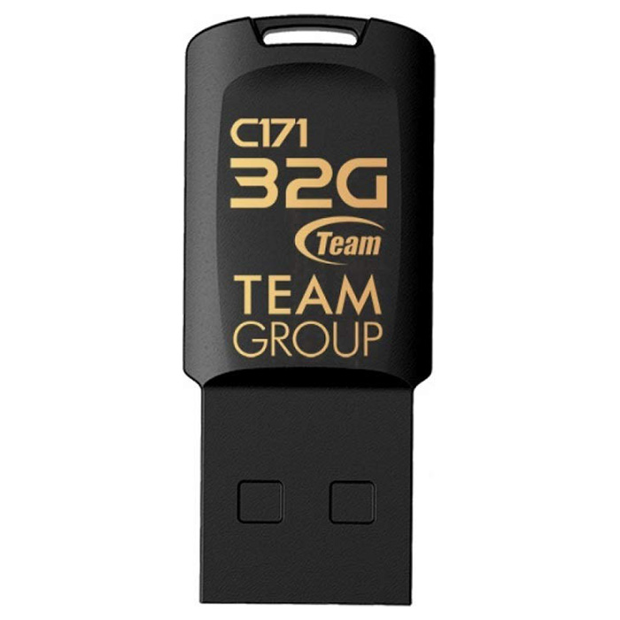 Флэшка TEAM C171 32GB USB2.0 Black (TC17132GB01)