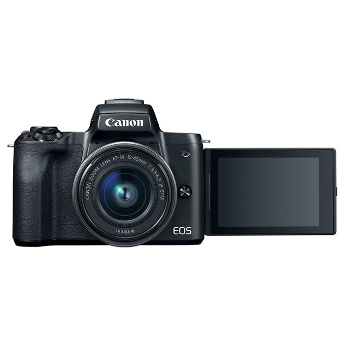 Фотоапарат CANON EOS M50 Kit Black EF-M 15-45mm f/3.5-6.3 IS STM + EF-M 55-200mm f/4.5-6.3 IS STM (2680C054)