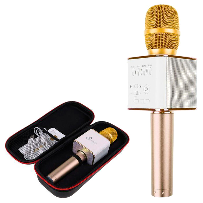 Караоке-мікрофон MICGEEK Q9 Elegant Gold