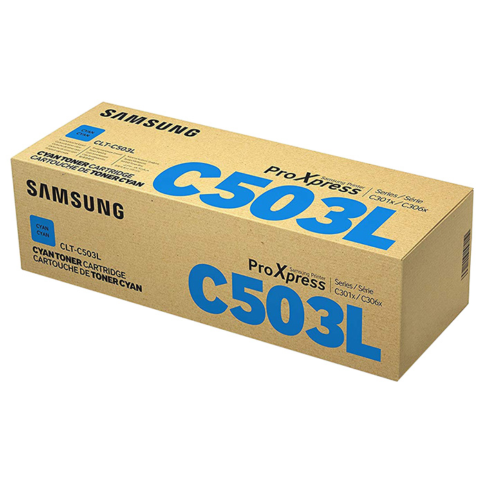 Тонер-картридж HP Samsung C503L Cyan (SU016A)