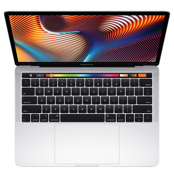 Ноутбук APPLE A1989 MacBook Pro 13" Touch Bar Silver (MR9V2UA/A)