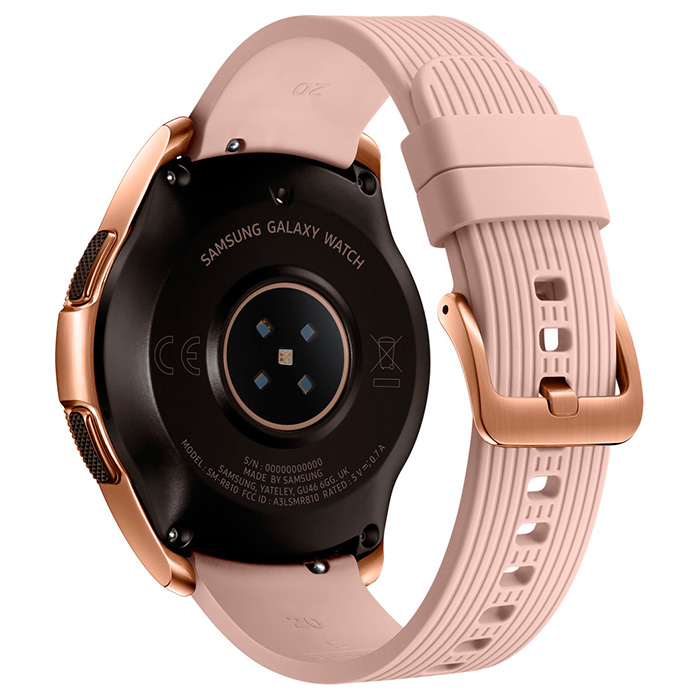 Смарт-годинник SAMSUNG Galaxy Watch 42mm Rose Gold (SM-R810NZDASEK)
