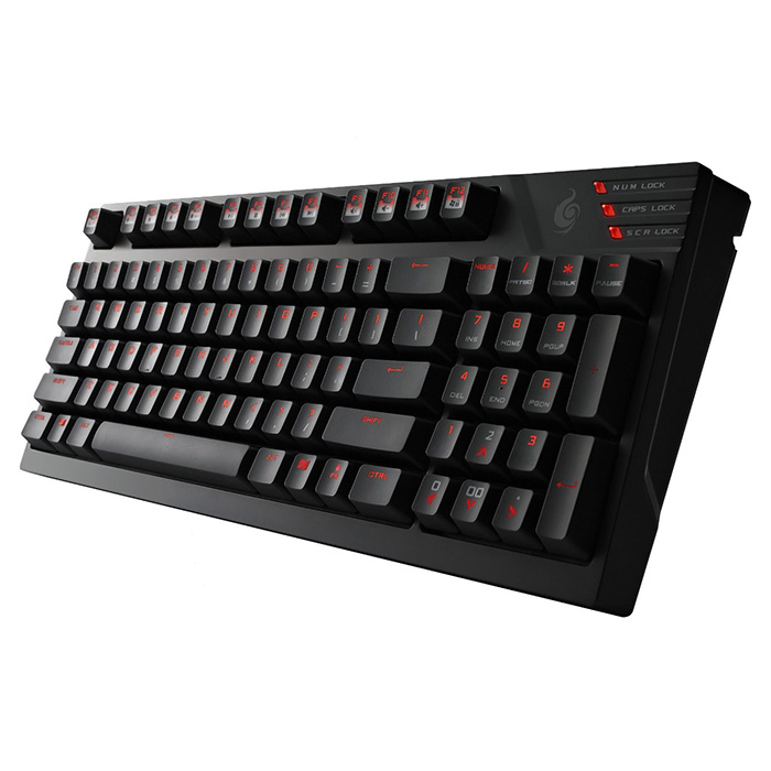 Клавіатура COOLER MASTER CM Storm QuickFire TK (MX Red Switch) (SGK-4020-GKCR1-RU)