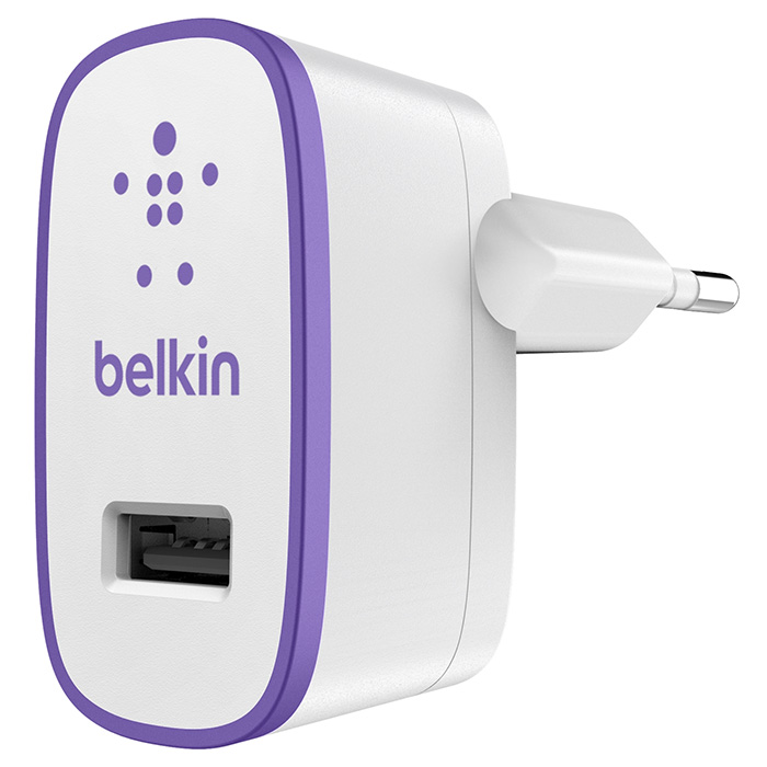 Зарядное устройство BELKIN Home Charger Purple (F8J052VFPUR)