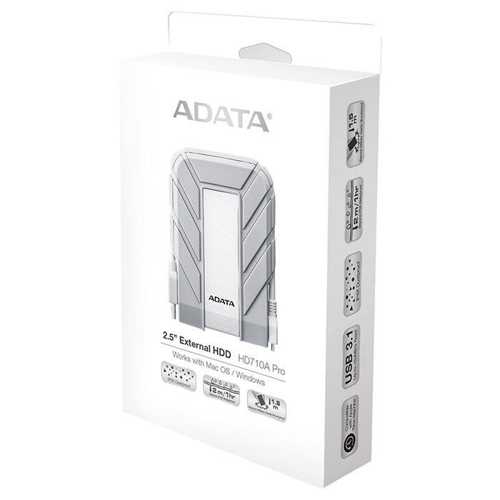 Портативный жёсткий диск ADATA HD710A Pro 2TB USB3.1 (AHD710AP-2TU31-CWH)