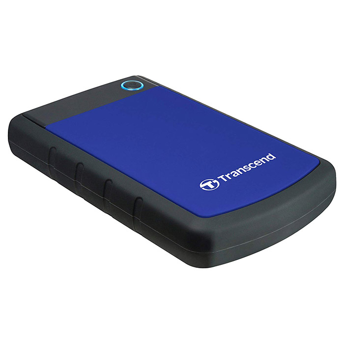 Портативный жёсткий диск TRANSCEND StoreJet 25H3 1TB USB3.1 Navy Blue (TS1TSJ25H3B)
