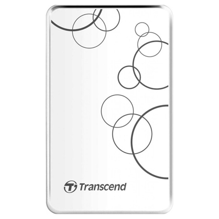 Портативний жорсткий диск TRANSCEND StoreJet 25A3 2TB USB3.0 White (TS2TSJ25A3W)