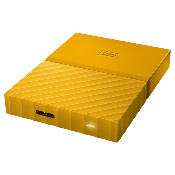 Портативный жёсткий диск WD My Passport 4TB USB3.0 Yellow (WDBYFT0040BYL-WESN)