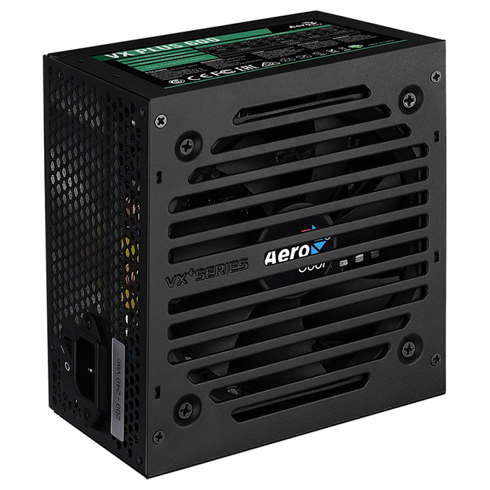 Блок питания 600W AEROCOOL VX 600 Plus (ACPN-VS60NEY.11)