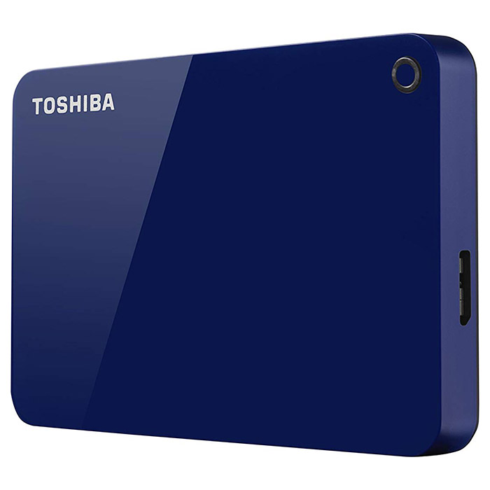 Портативный жёсткий диск TOSHIBA Canvio Advance 2TB USB3.0 Blue (HDTC920EL3AA)
