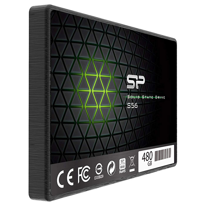 SSD диск SILICON POWER Slim S56 480GB 2.5" SATA (SP480GBSS3S56A25)