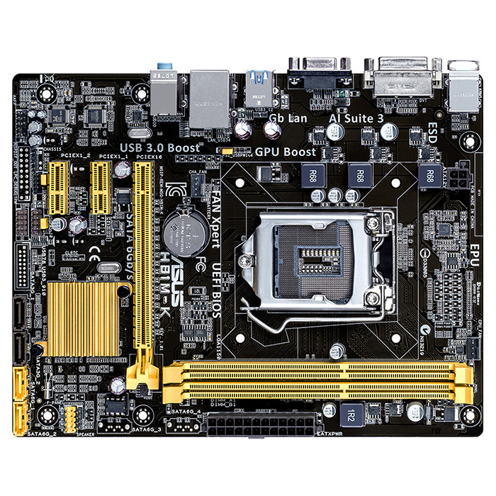 Материнська плата ASUS H81M-K