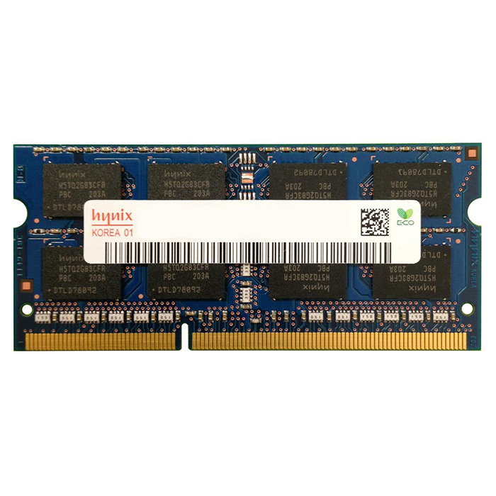 Модуль пам'яті HYNIX SO-DIMM DDR3L 1600MHz 8GB (HMT41GS6AFR8A-PBN0)