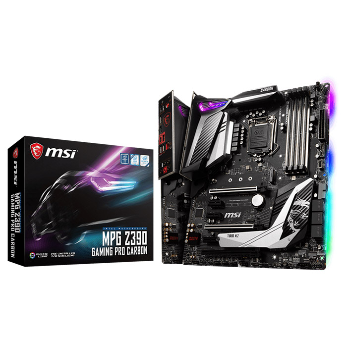 Материнська плата MSI MPG Z390 Gaming Pro Carbon