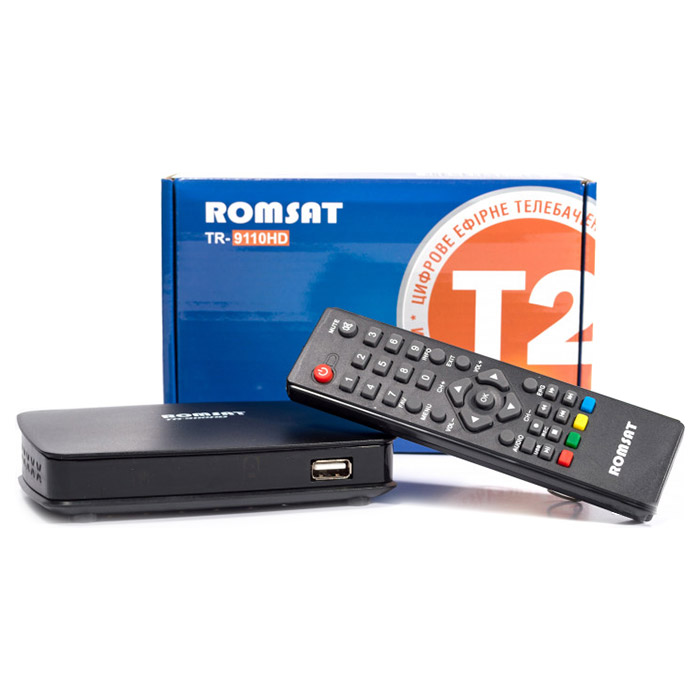 Ресивер цифрового ТВ ROMSAT TR-9110HD