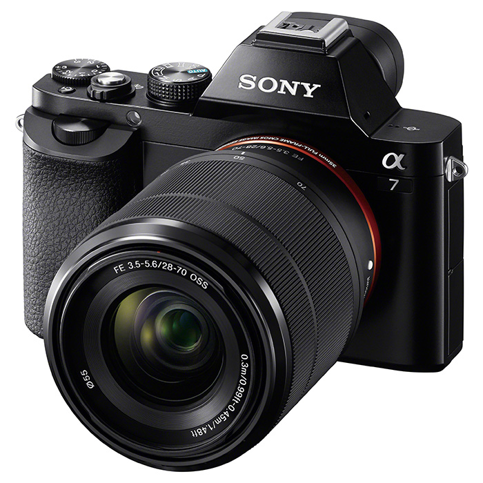 Фотоаппарат SONY Alpha 7 Kit Black 28-70 mm f/3.5-5.6 OSS FE (ILCE7KB.RU2)